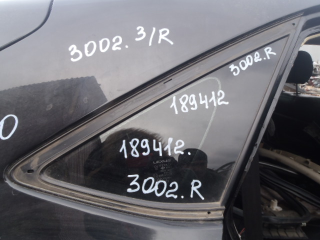 Стекло багажника правое
 Lexus
 Lexus RX 300/330/350 I-II
 2005 г.в.,
                                кузов: RX300; двигатель: 1MZ;