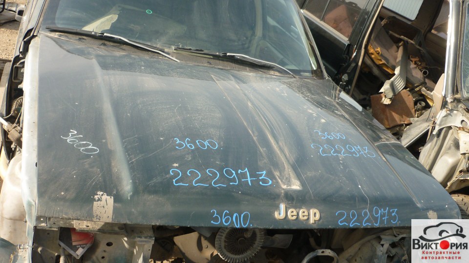 Капот
 Jeep
 Grand Cherokee
 1995 г.в.,
                                 